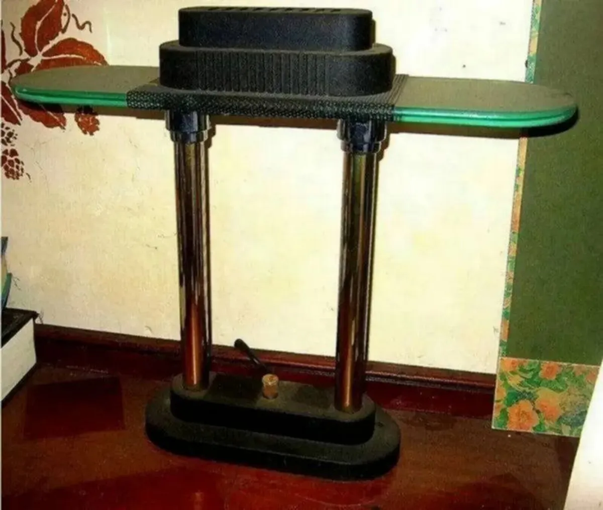 Vintage Harrods Bankers Lamp With Dimmer - Image 4