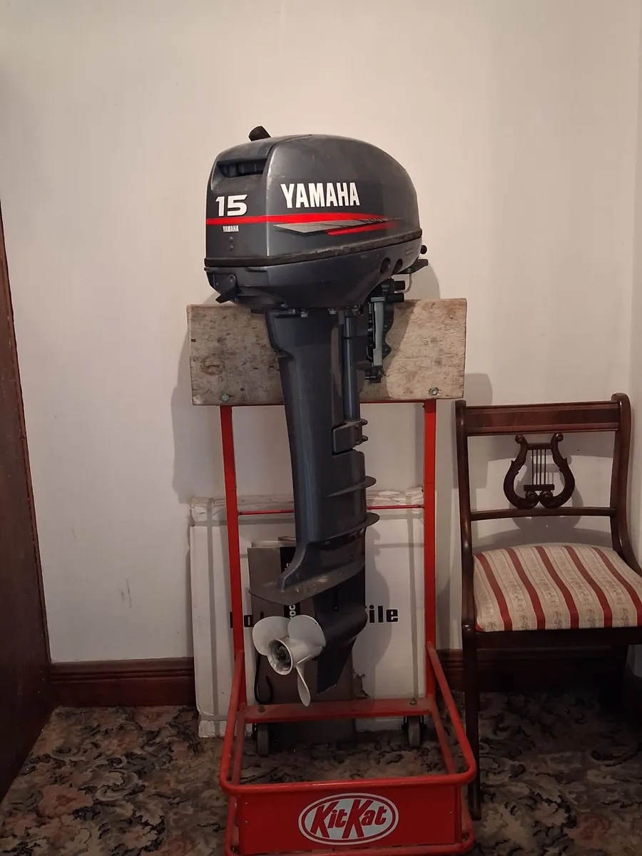 15hp Yamaha outboard - Image 1