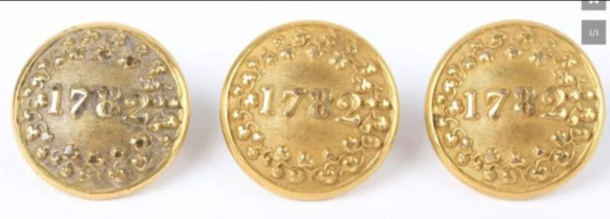 1782 Club Buttons