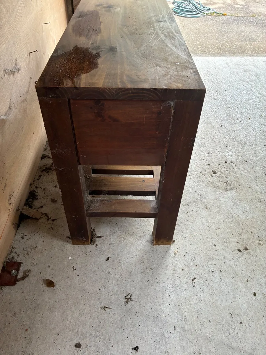 Walnut table - Image 4