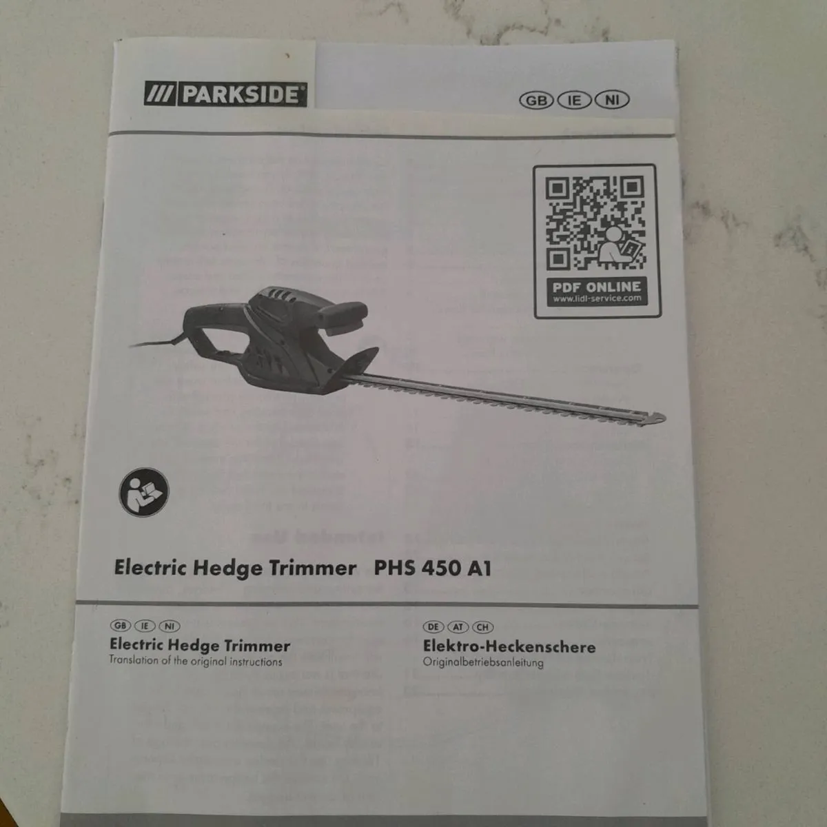 Hedge trimmer, electric - Image 3