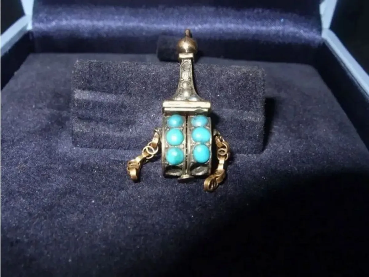 Vintage Hallmarked 9ct Gold 'Tibetan Prayer Wheel' - Image 3