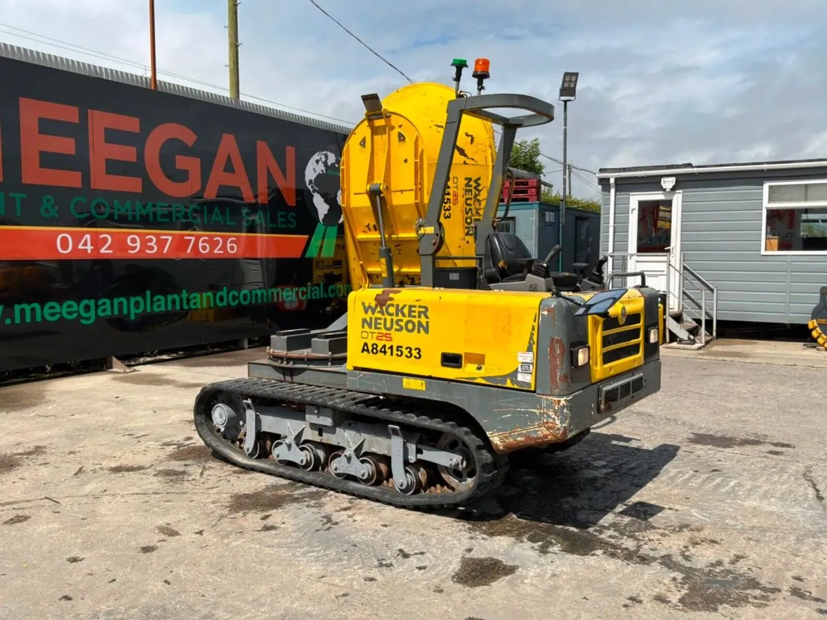 Wacker Nueson Dt25 swivel tracked crawler dumper.. - Image 4