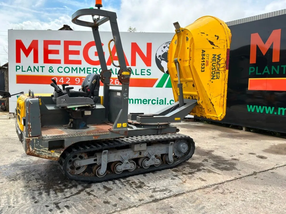 Wacker Nueson Dt25 swivel tracked crawler dumper.. - Image 1