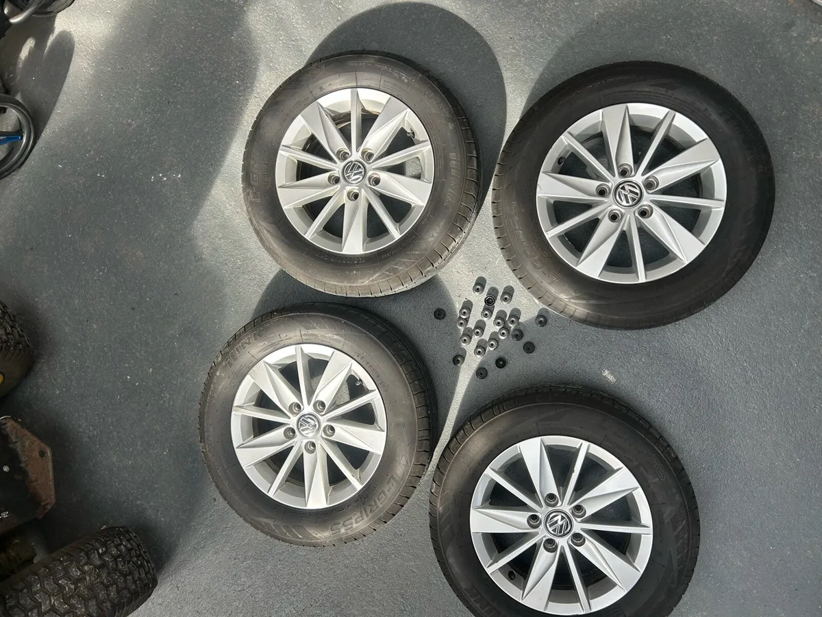 VW Alloys and new tyres - Image 2