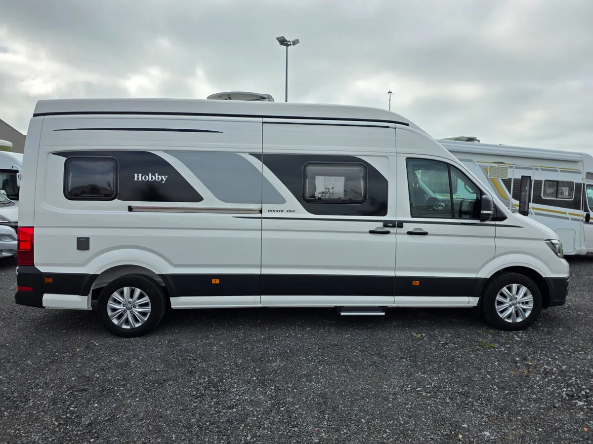 2023 HOBBY MAXIA VAN VW CRAFTER DSG ONLY 3500KMS - Image 2
