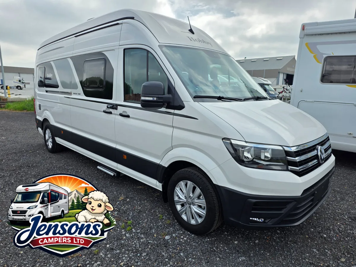 2023 HOBBY MAXIA VAN VW CRAFTER DSG ONLY 3500KMS - Image 1