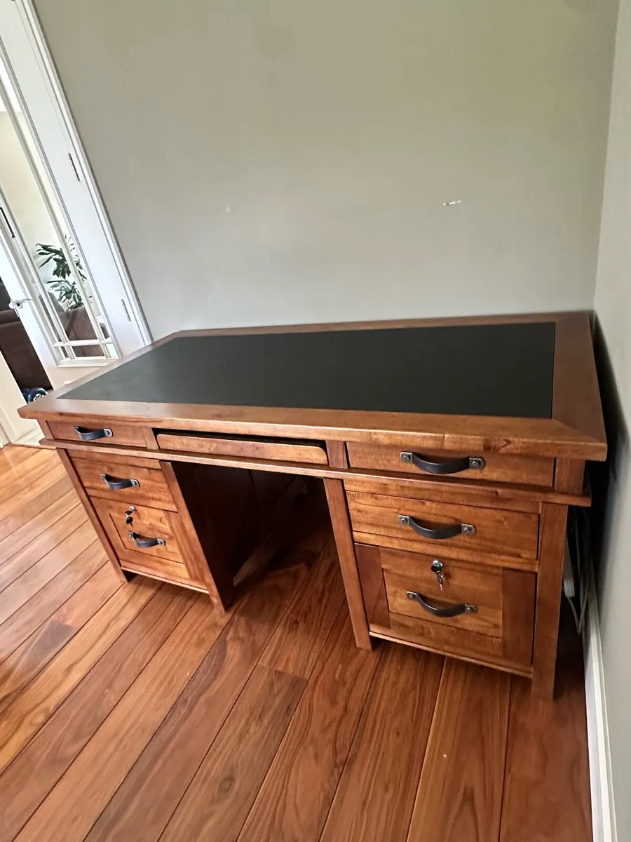 Desk & Pedestal - Image 3