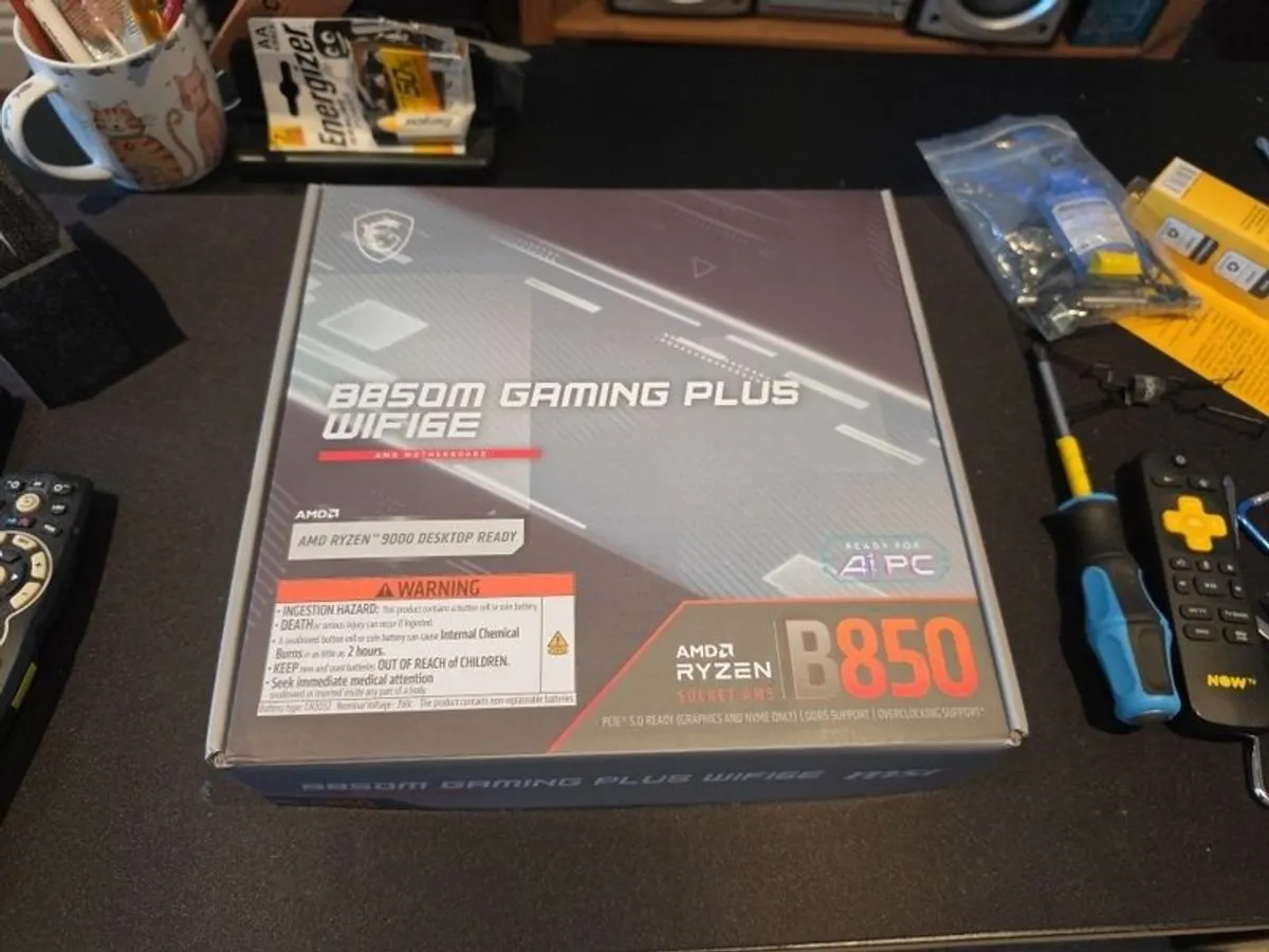 B850m Gaming Plus Wifi6e Am5 Motherboard - Image 2