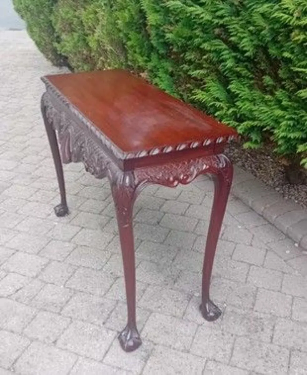 Hall Mahogany Table - Image 1