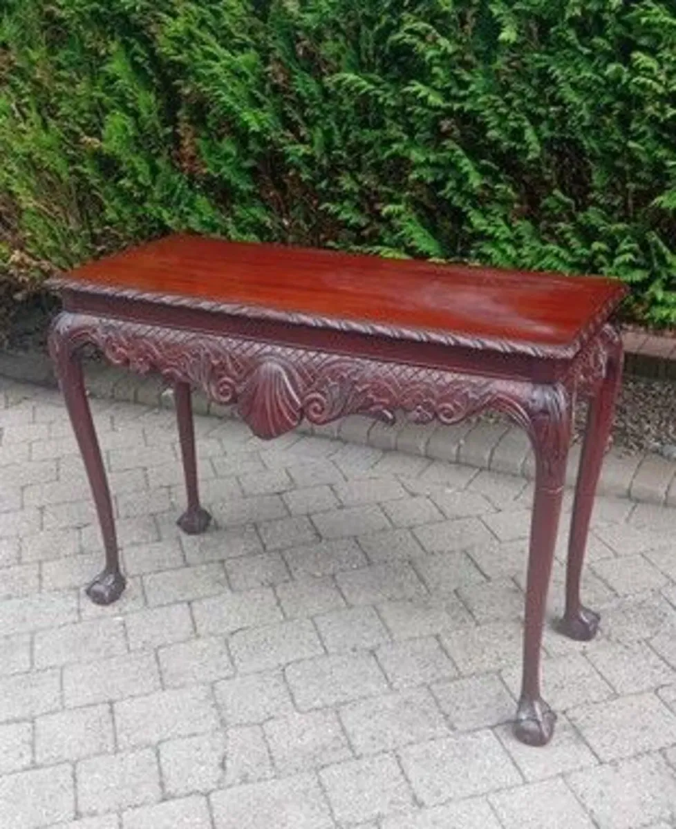 Hall Mahogany Table - Image 2