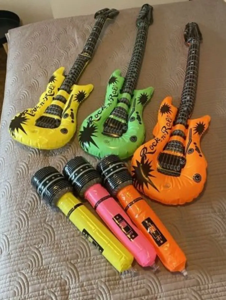 Inflatable Guitars and Microphones