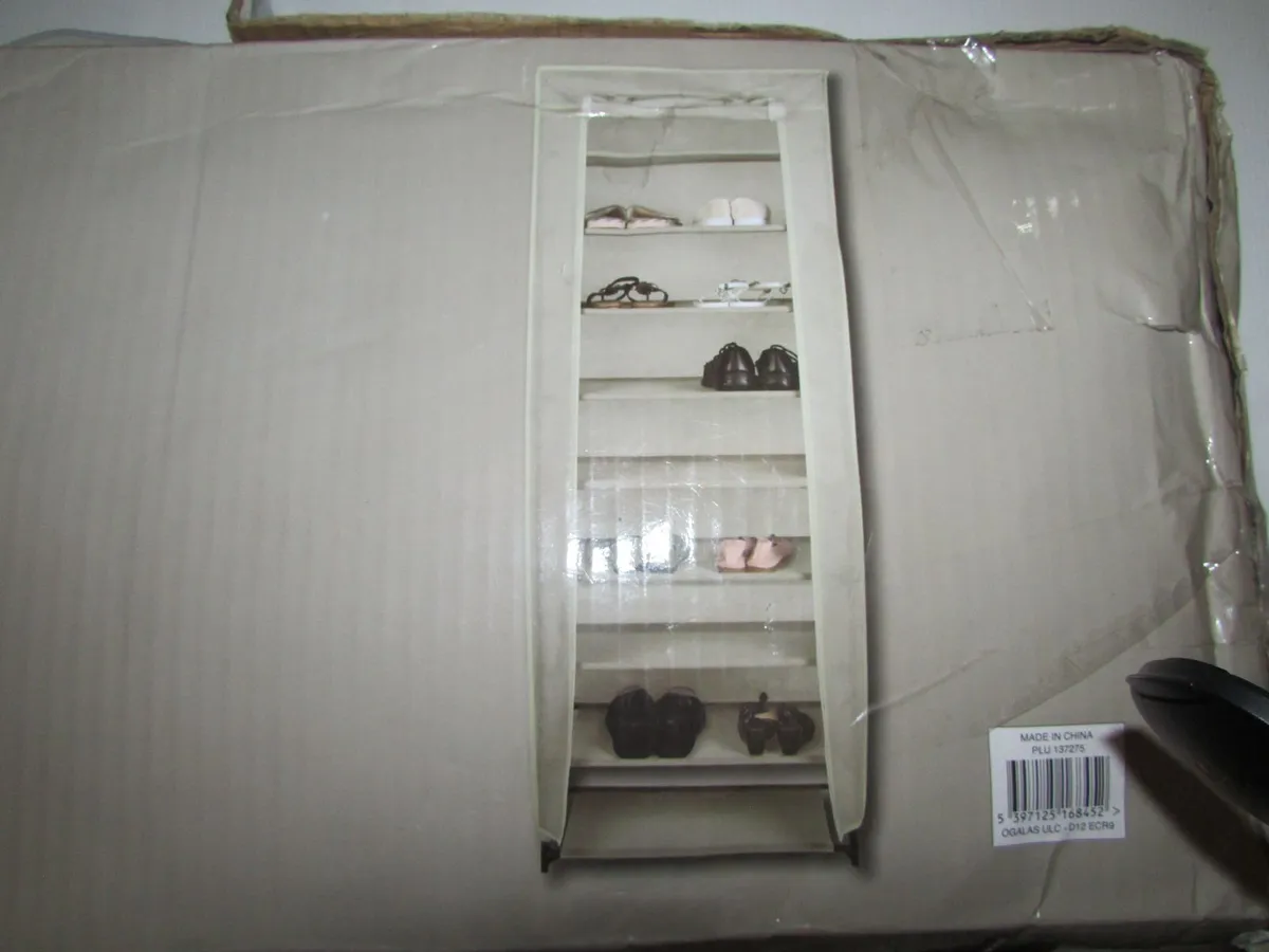 Shoe Rack with Cover - Image 1