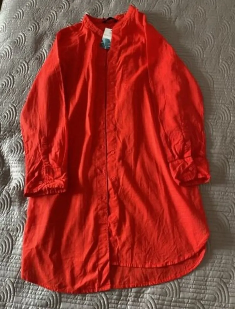 BNWT Marks and Spencer's Beach Shirt Size 12 UK - Image 1