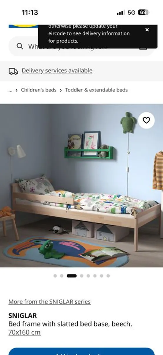 Bed single kids - Image 1