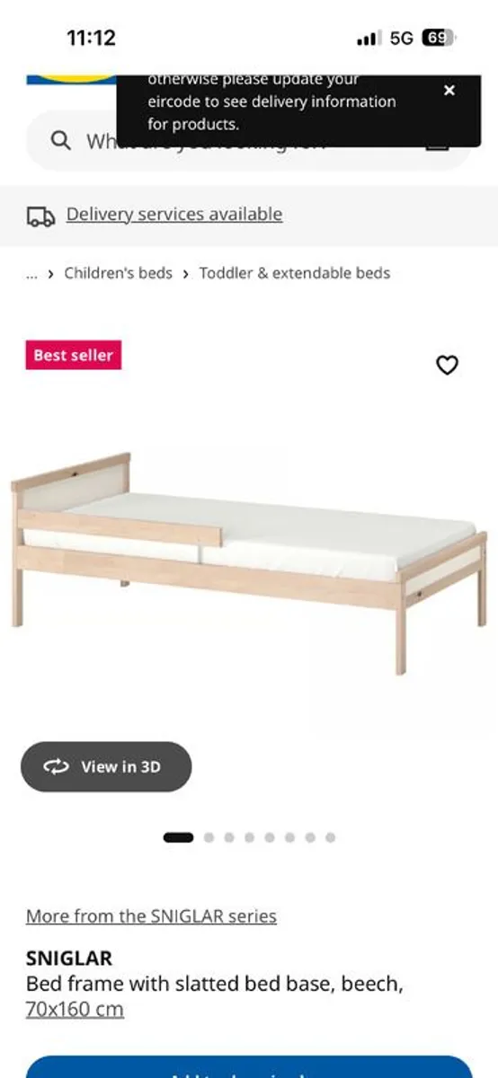 Bed single kids - Image 2