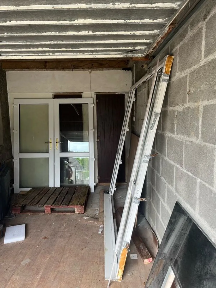 Large PVC French Doors - Image 3