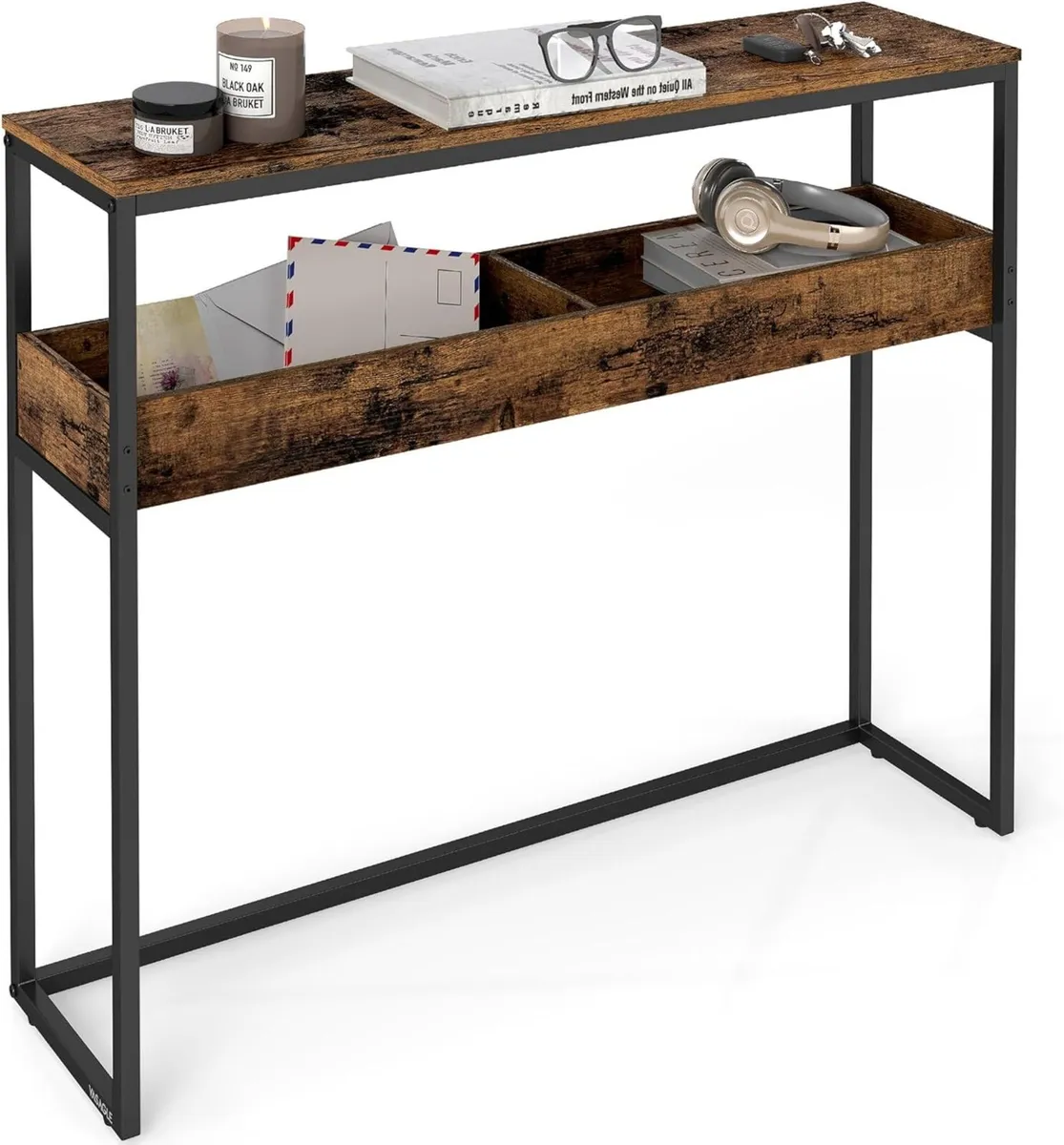 Console Table Slim Vuntage Brown - Image 3