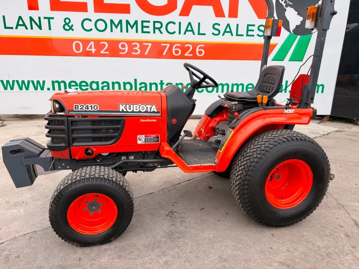 Kubota b2410 compact tractor - Image 2