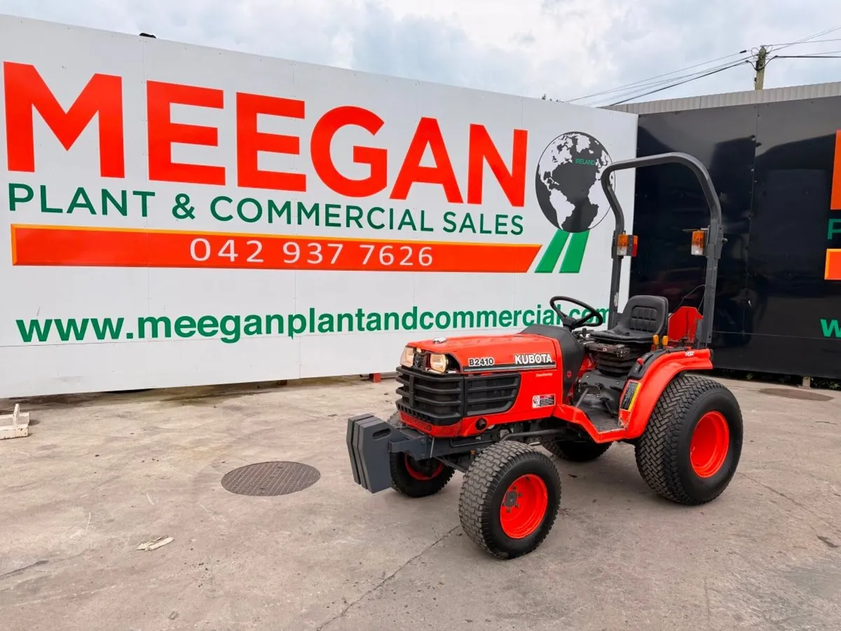 Kubota b2410 compact tractor - Image 3