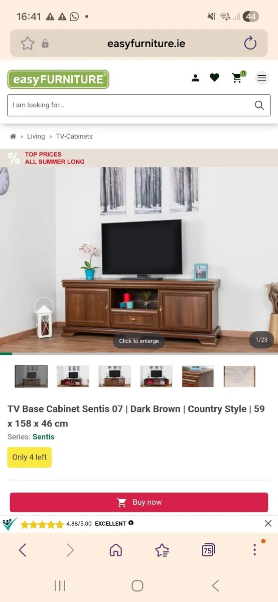 TV cabinet - Brand new - Image 1