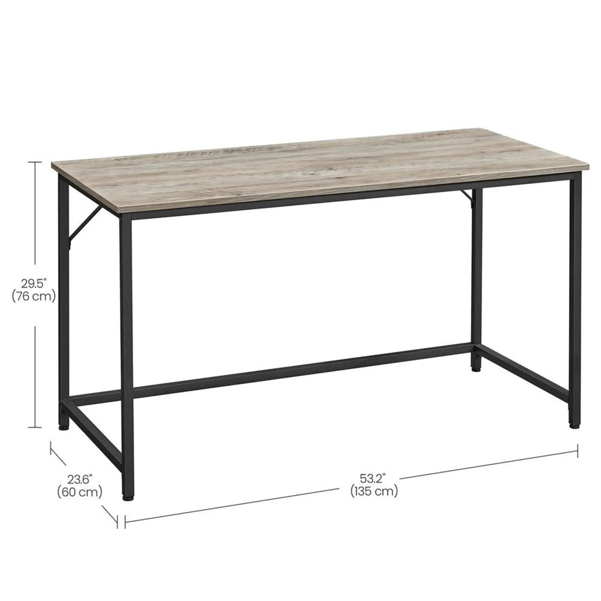 Narrow office desk industrial design - Image 3