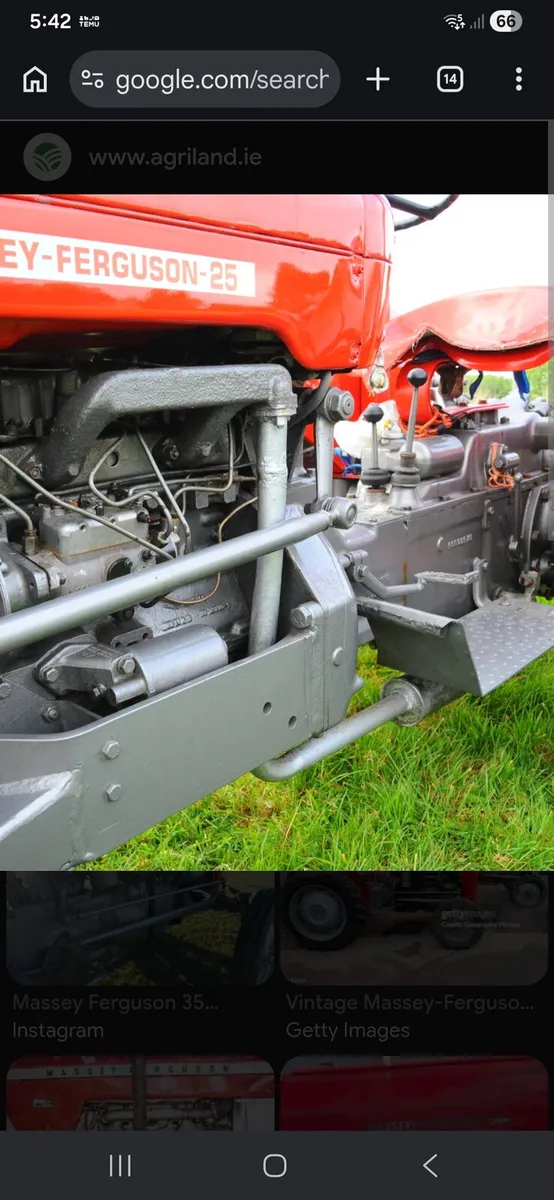 Massey 25 parts - Image 1