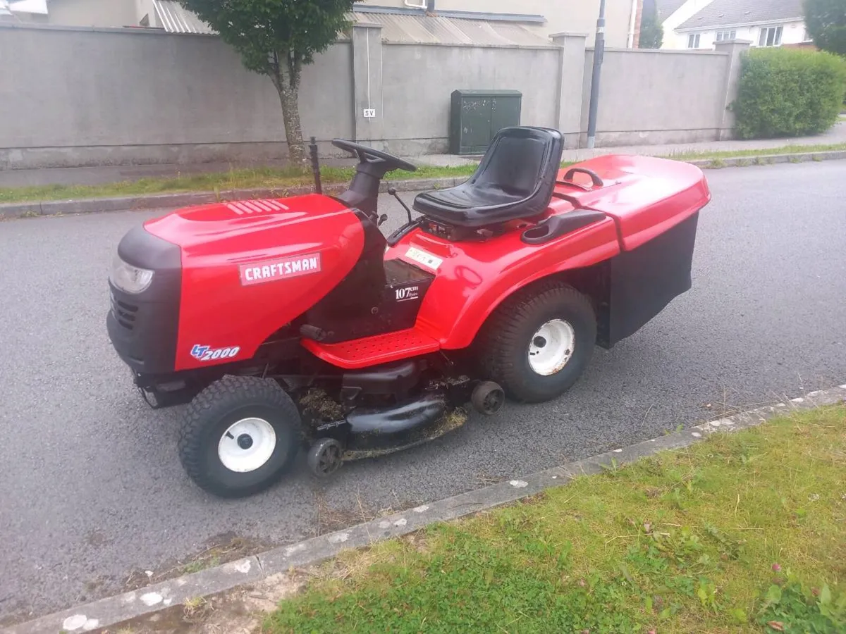 Ride on lawnmower 19.5hp - Image 2