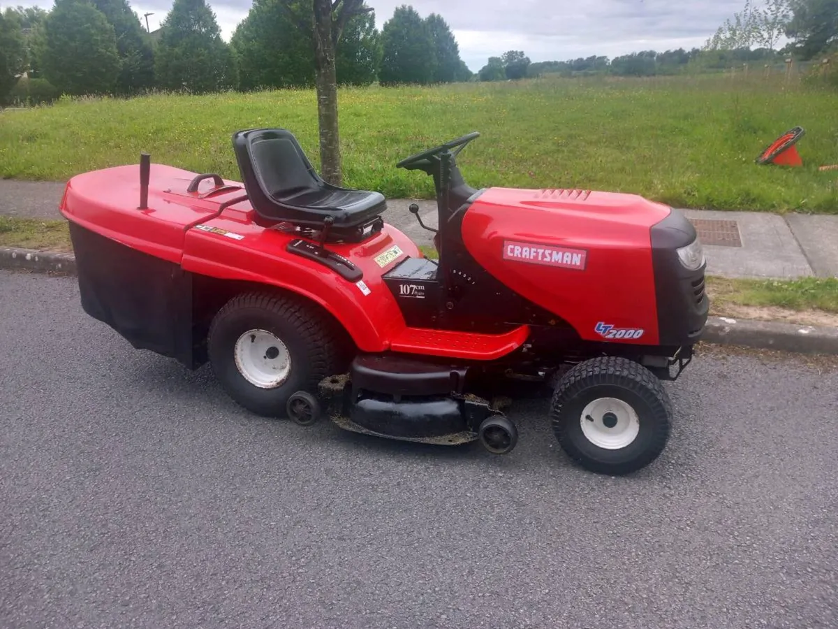 Ride on lawnmower 19.5hp - Image 3