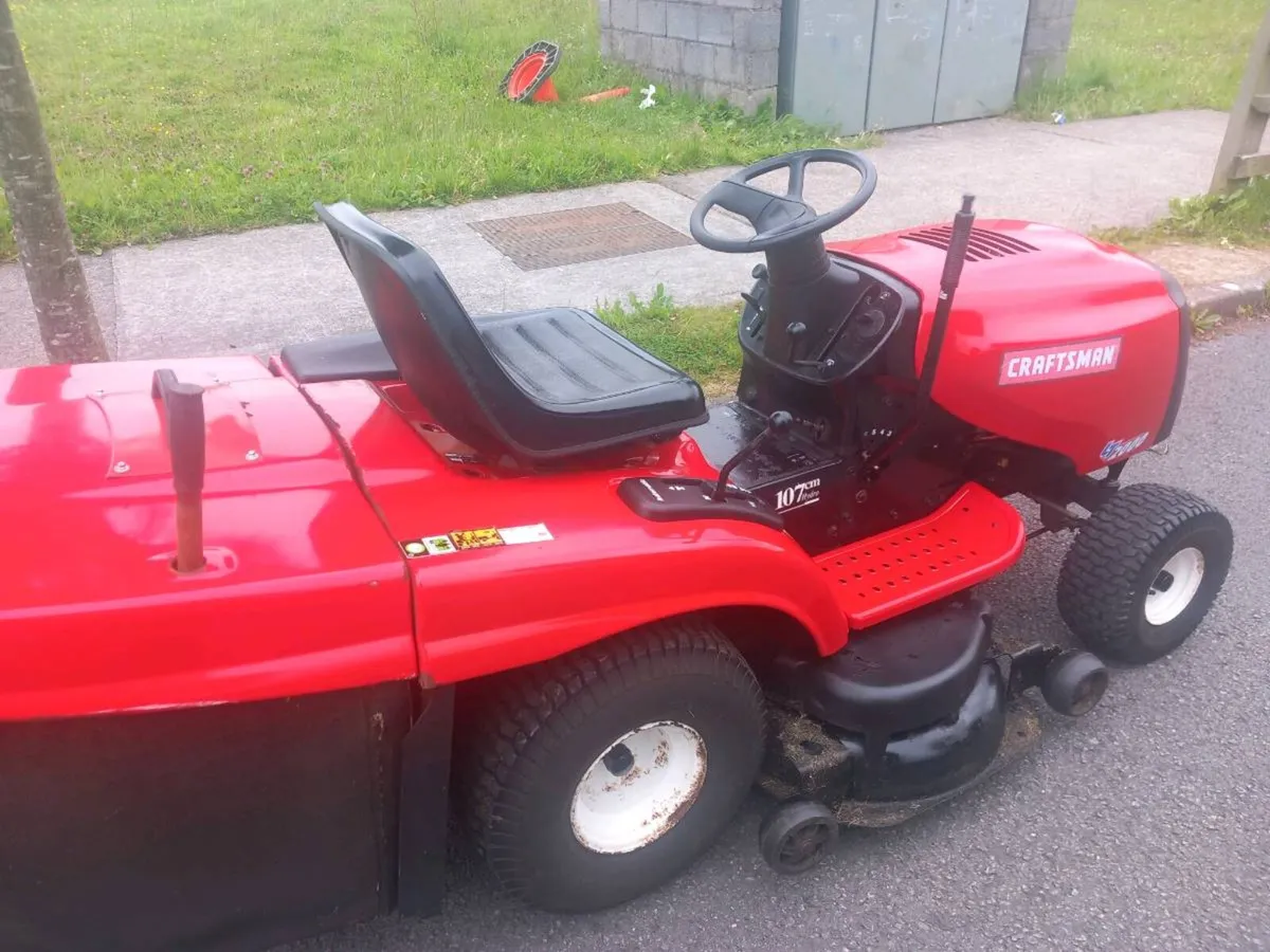Ride on lawnmower 19.5hp - Image 4