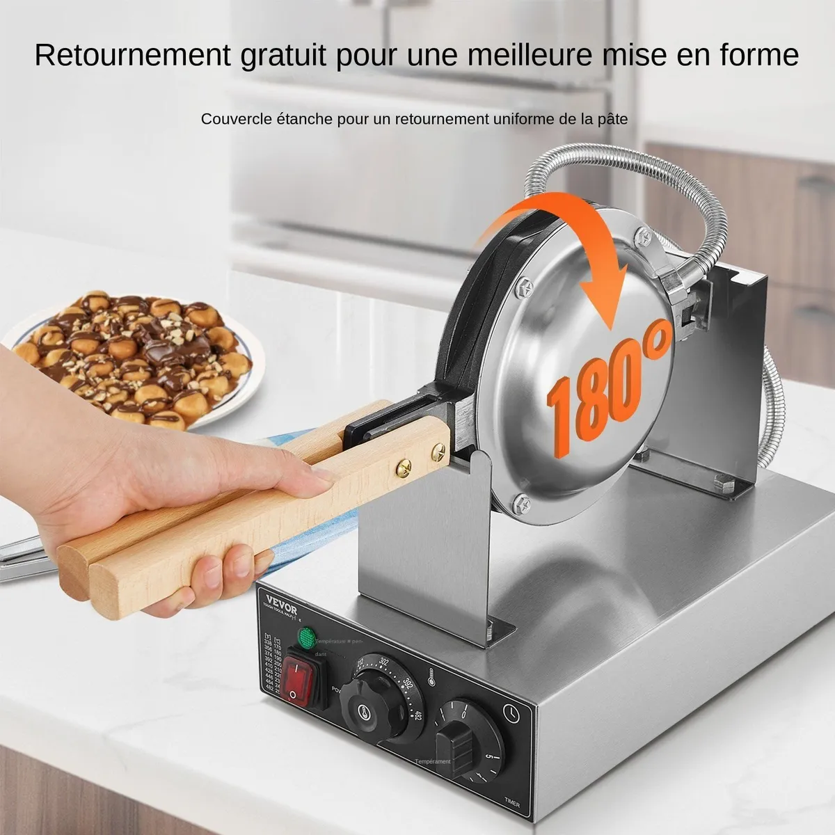 Electric Donut and Waffle Maker Machine - Image 2