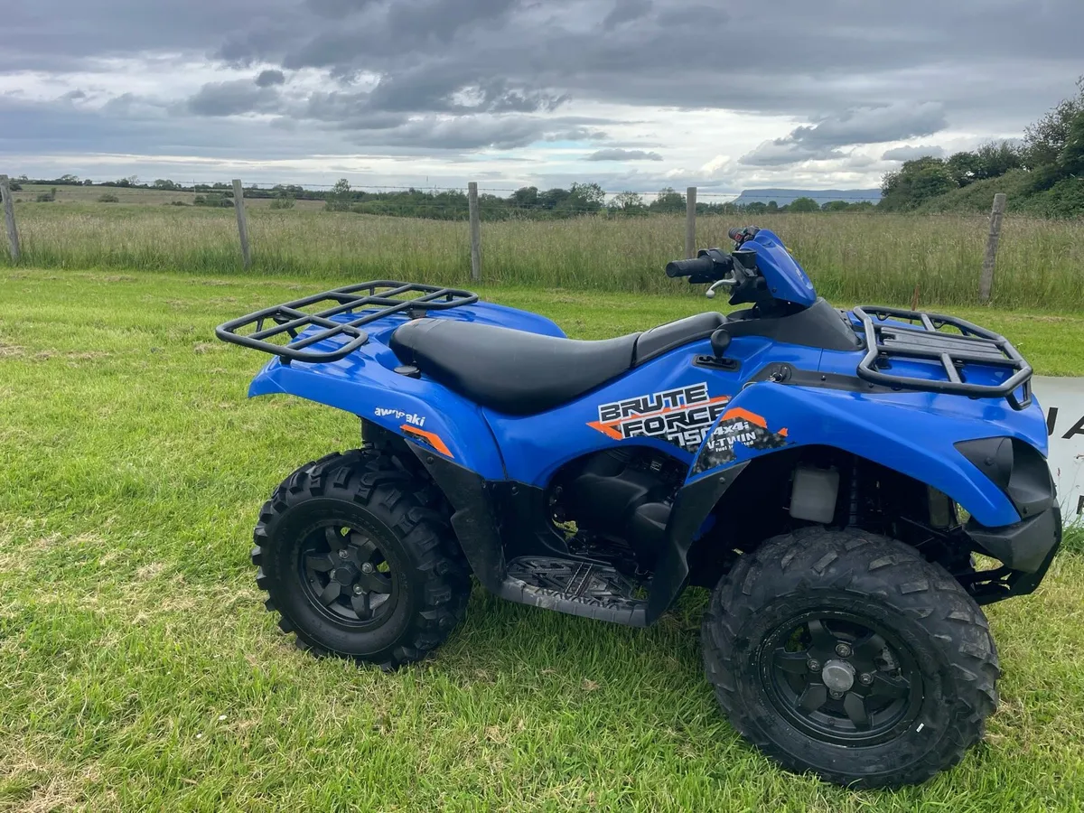 750cc Kawasaki Brute force Low Hours - Image 4