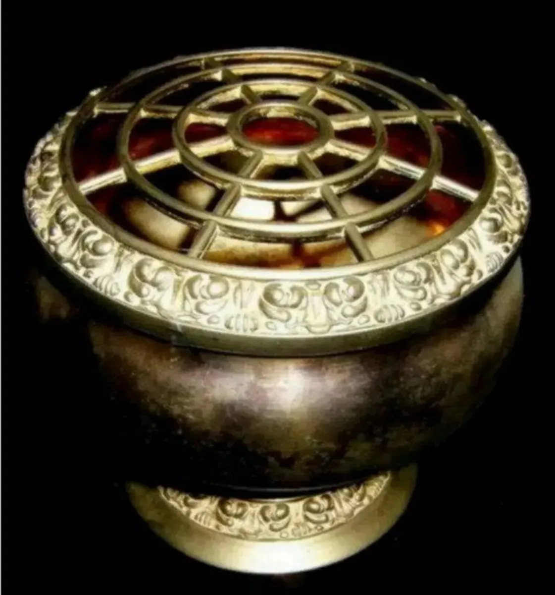 Vintage EPNS Silver Rose Bowl - Image 2