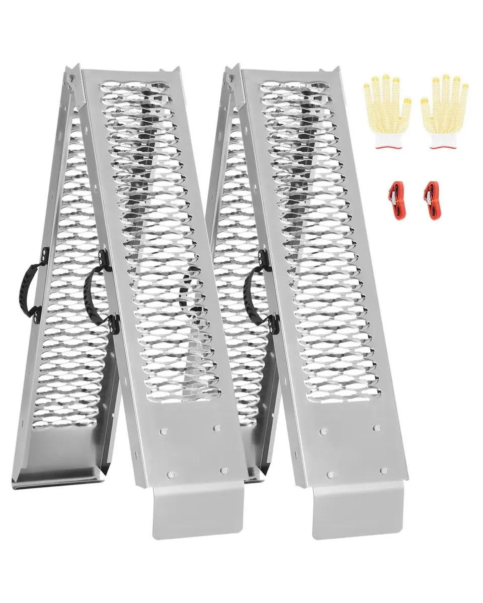 Heavy Duty Steel Ramps Fit for ATV, UTV, - Image 1