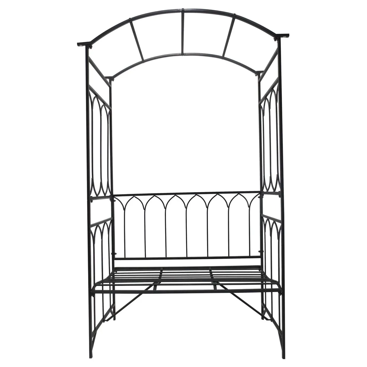 Garden Arbor Bench Plant Climbing Support Trellis - Image 3