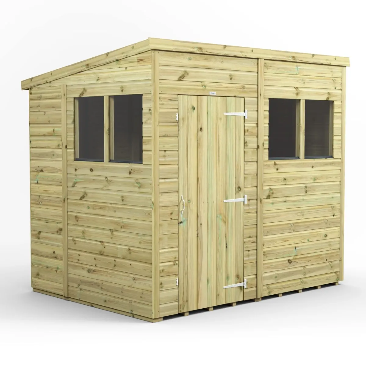 🪵 8x6 Premium Timber Pent Garden Shed – Pressure - Image 2