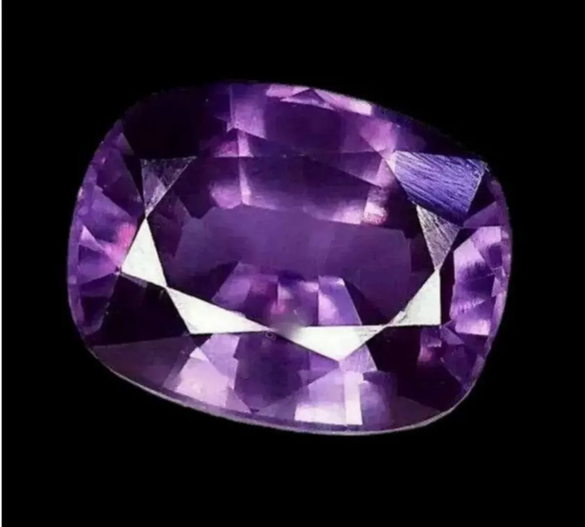 Cushion Cut Natural Amethyst Gemstone - Image 1