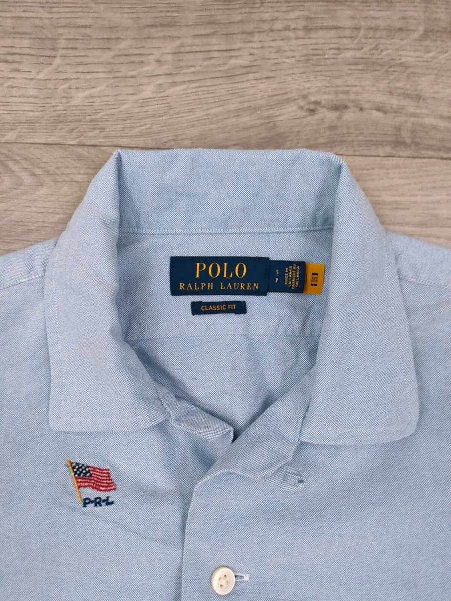 Polo Ralph Lauren Embroidered Short Sleeve Shirt S - Image 3