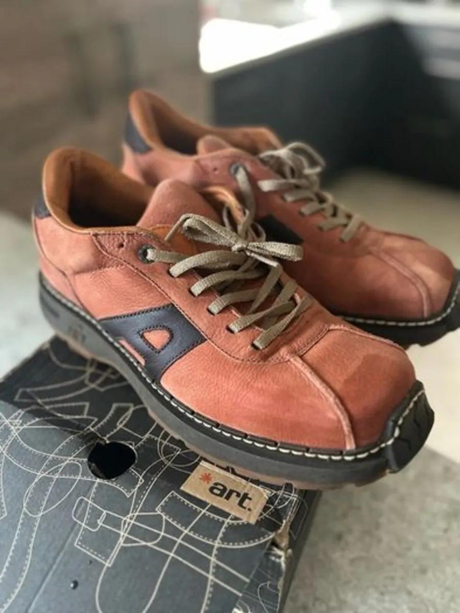 Mens full leather shoes ART 12uk 46eu - Image 2