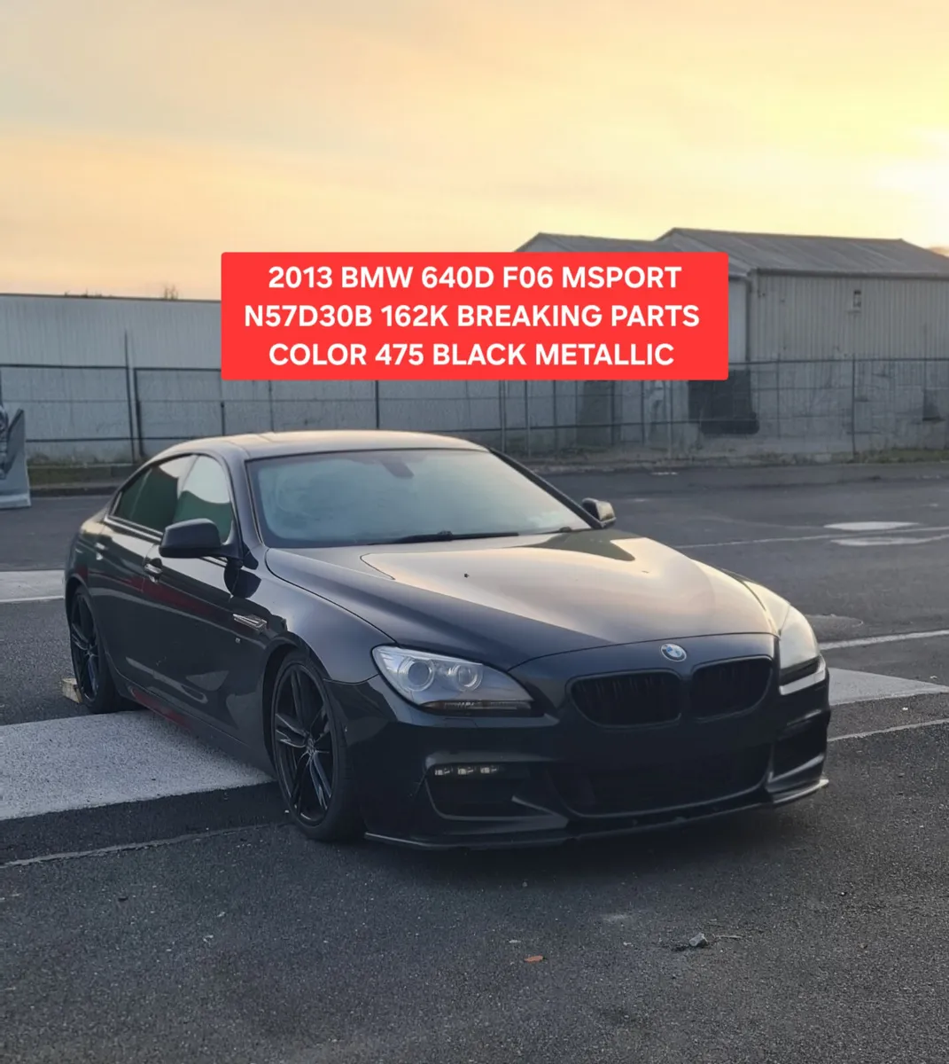 2014 BMW F06 MSPORT 640D N57D30B PARTS 475 - Image 1
