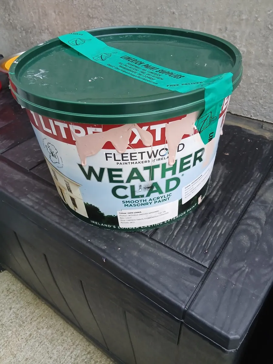 Exterior paint 10 litre - Image 1