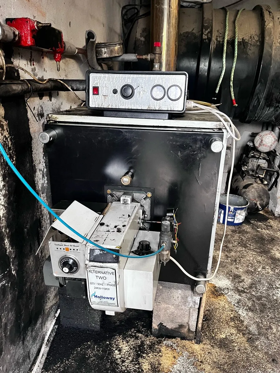Waste Oil Burner and Boiler - Image 1