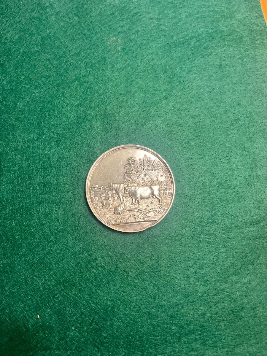 Rare 1861 Silver Clogheen Union Farmers Society - Image 1