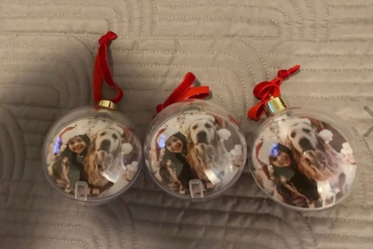 Photo Christmas Tree Globe - Image 1