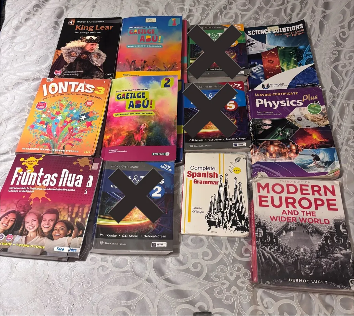 Leaving and Junior Cert books - Image 1