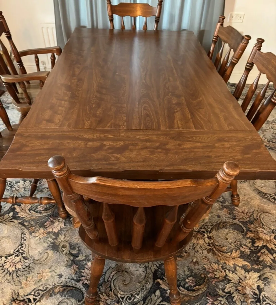 Table & chairs , 3,2,1  set Dining room cabinet . - Image 1