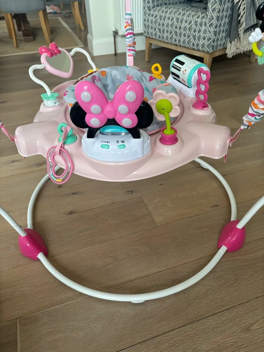 New Minnie Mouse Baby Bouncer - Image 4