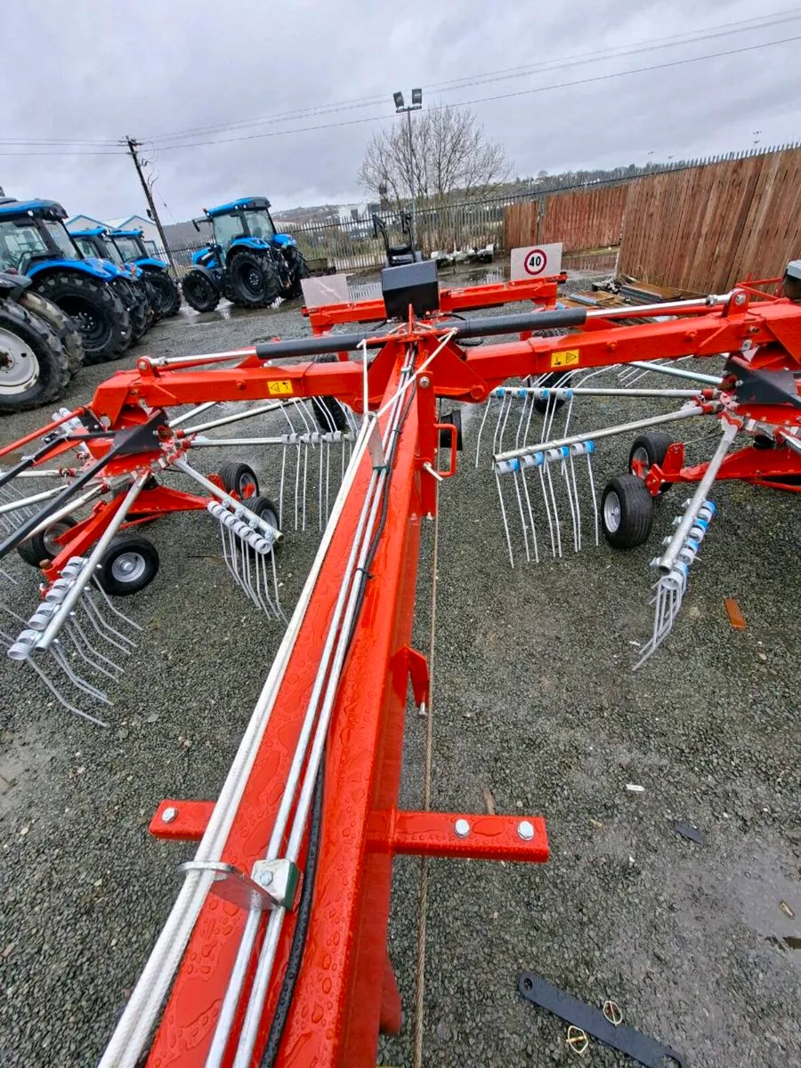25ft/30ft double rotor Morra rakes - Image 2