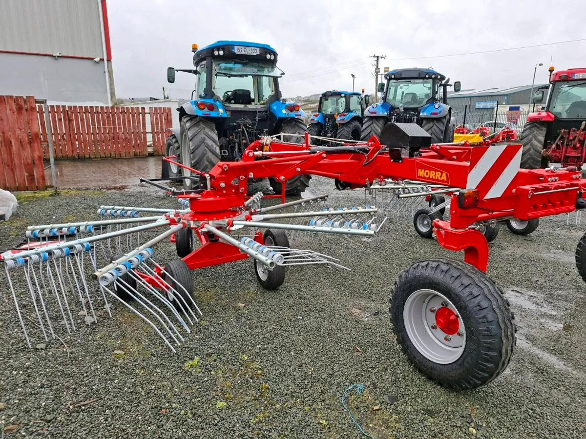 25ft/30ft double rotor Morra rakes - Image 4