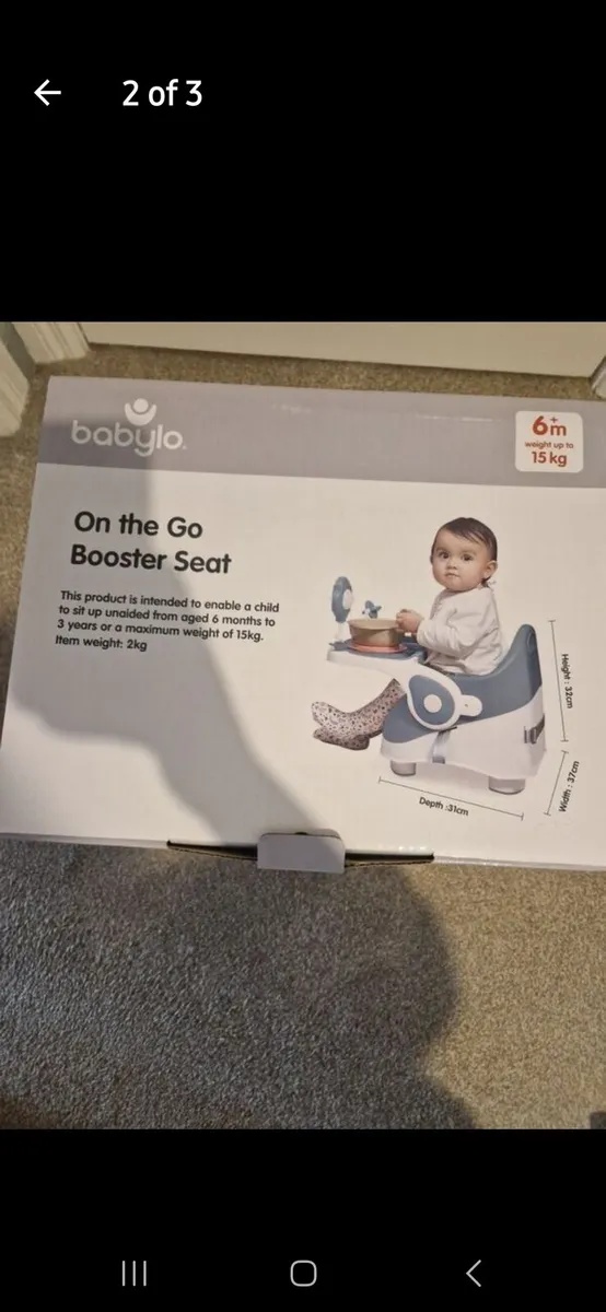 Baby Booster Seat - Image 2